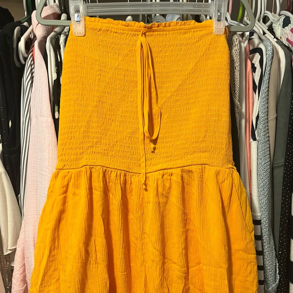 Wild Fable Sunny Yellow Romper